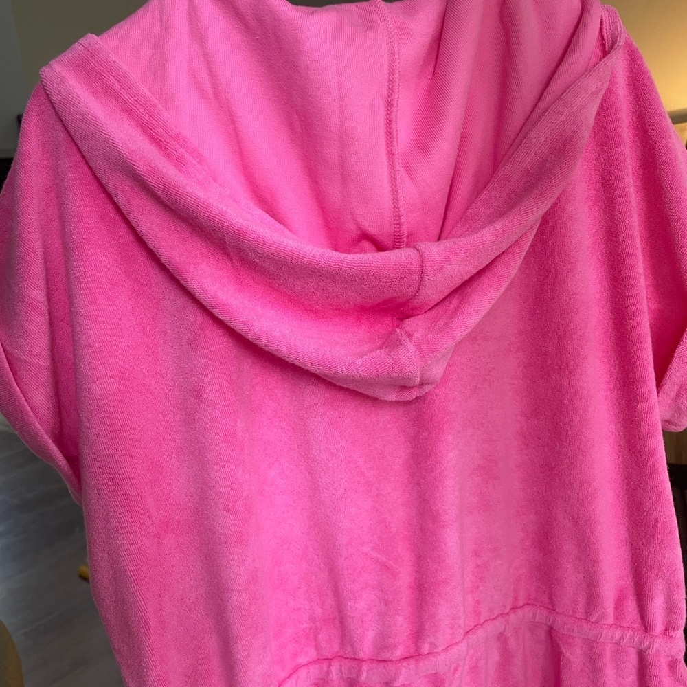 The Children's Place Pink Terrycloth Cover-Up Dress for Swim, Beach, Bath, NWT - Picture 4 of 7